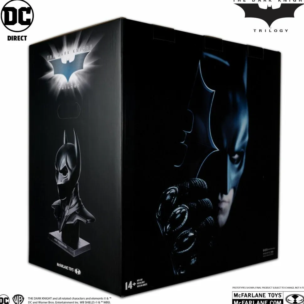The Dark Knight (2008) - Batman Cowl 1:1 Scale Life-Size Prop Replica