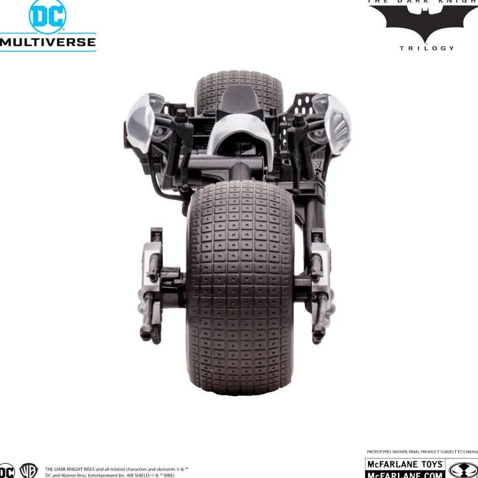 The Dark Knight Rises (2012) - Catwoman & Batpod DC Multiverse Gold Label 7" Scale Action Figure Vehicle 2-Pack