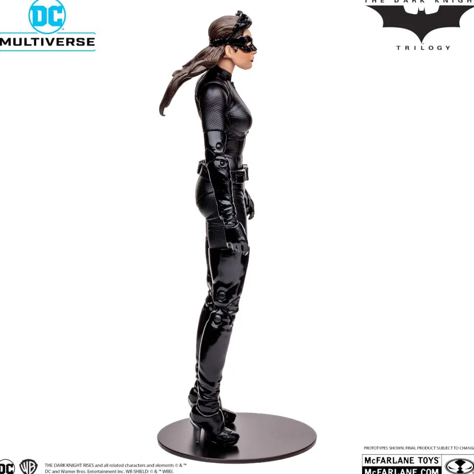 The Dark Knight Rises (2012) - Catwoman & Batpod DC Multiverse Gold Label 7" Scale Action Figure Vehicle 2-Pack