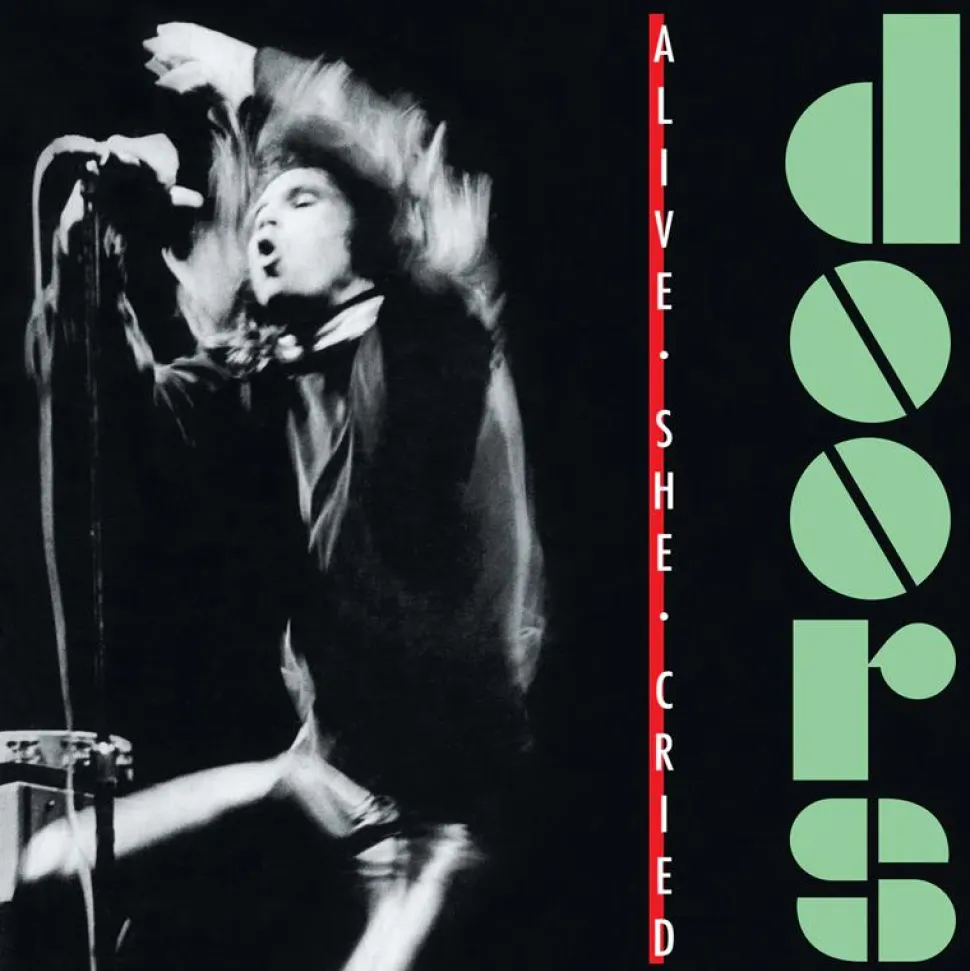 The Doors - Alive, She Cried LP Vinyl Record (Emerald Coloured Vinyl)
