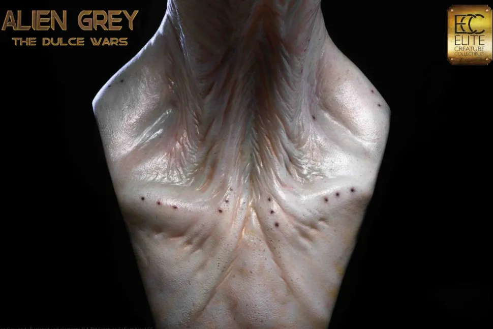 The Dulce Wars - Alien Grey 1:1 Scale Life-Size Bust