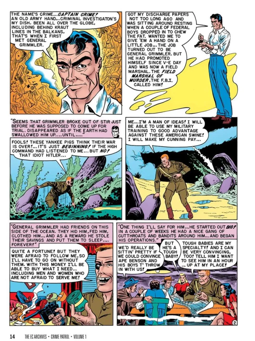 The EC Archives - Crime Patrol Volume 01 Hardcover Book