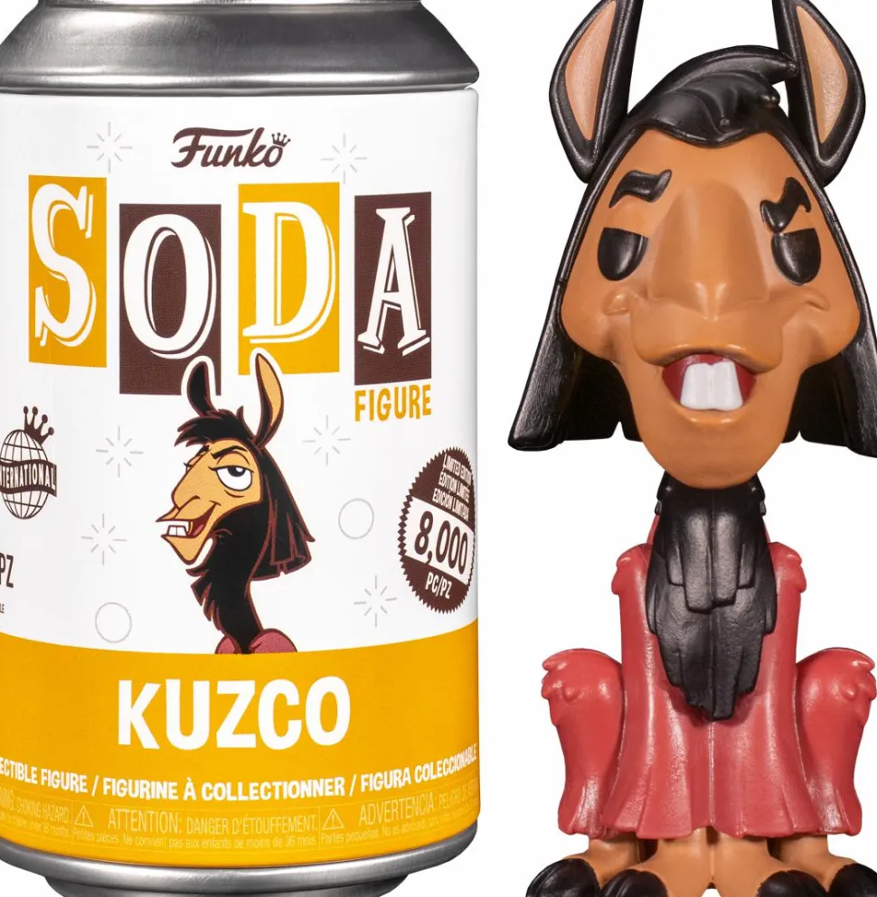 The Emperor’s New Groove - Kuzco as Llama Vinyl SODA Figure in Collector Can (International Edition)