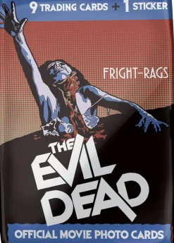 The Evil Dead (1981) - Official Movie Photo Cards Fright-Rags Hobby Trading Cards Wax Pack Box (Display of 24)
