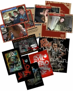 The Evil Dead (1981) - Official Movie Photo Cards Fright-Rags Hobby Trading Cards Wax Pack Box (Display of 24)