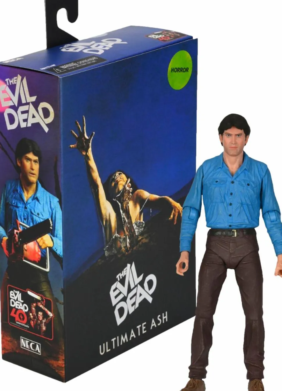 The Evil Dead - Ash Williams 40th Anniversary Ultimate 7" Scale Action Figure