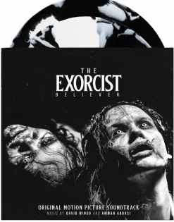The Exorcist: Believer - Original Motion Picture Soundtrack by David Wingo & Amman Abbasi 2xLP Vinyl Record (Black and White Swirl Coloured Vinyl)