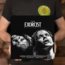 The Exorcist: Believer - Original Motion Picture Soundtrack by David Wingo & Amman Abbasi 2xLP Vinyl Record (Black and White Swirl Coloured Vinyl)