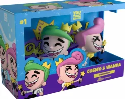 The Fairly OddParents - Cosmo & Wanda 5" Vinyl Figure 2-Pack