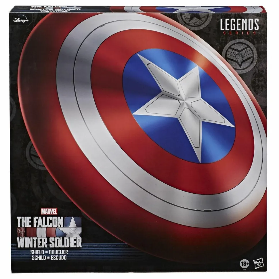 The Falcon and the Winter Soldier - Captain America Shield Marvel Legends Series 1:1 Scale Life-Size Prop Replica