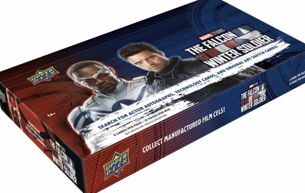 The Falcon and the Winter Soldier - 2023 Upper Deck Marvel Trading Cards Hobby Box (15 Packs)