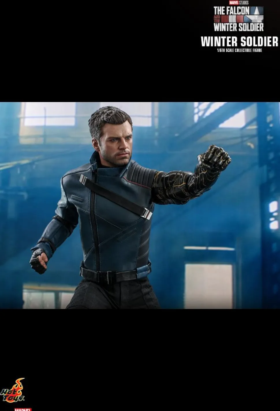 The Falcon and the Winter Soldier - Captain America & Winter Solider Hot Toys 1/6th Scale Action Figure Bundle (Set of 2)
