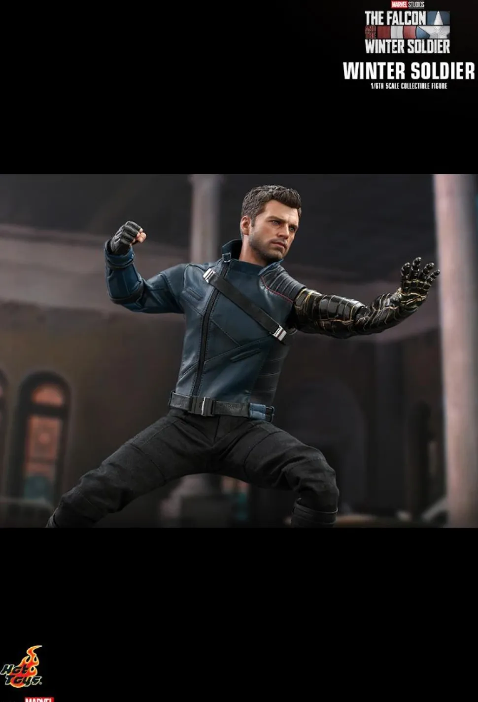 The Falcon and the Winter Soldier - Captain America & Winter Solider Hot Toys 1/6th Scale Action Figure Bundle (Set of 2)
