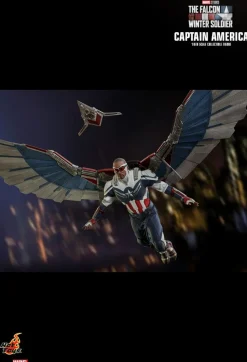 The Falcon and the Winter Soldier - Captain America & Winter Solider Hot Toys 1/6th Scale Action Figure Bundle (Set of 2)