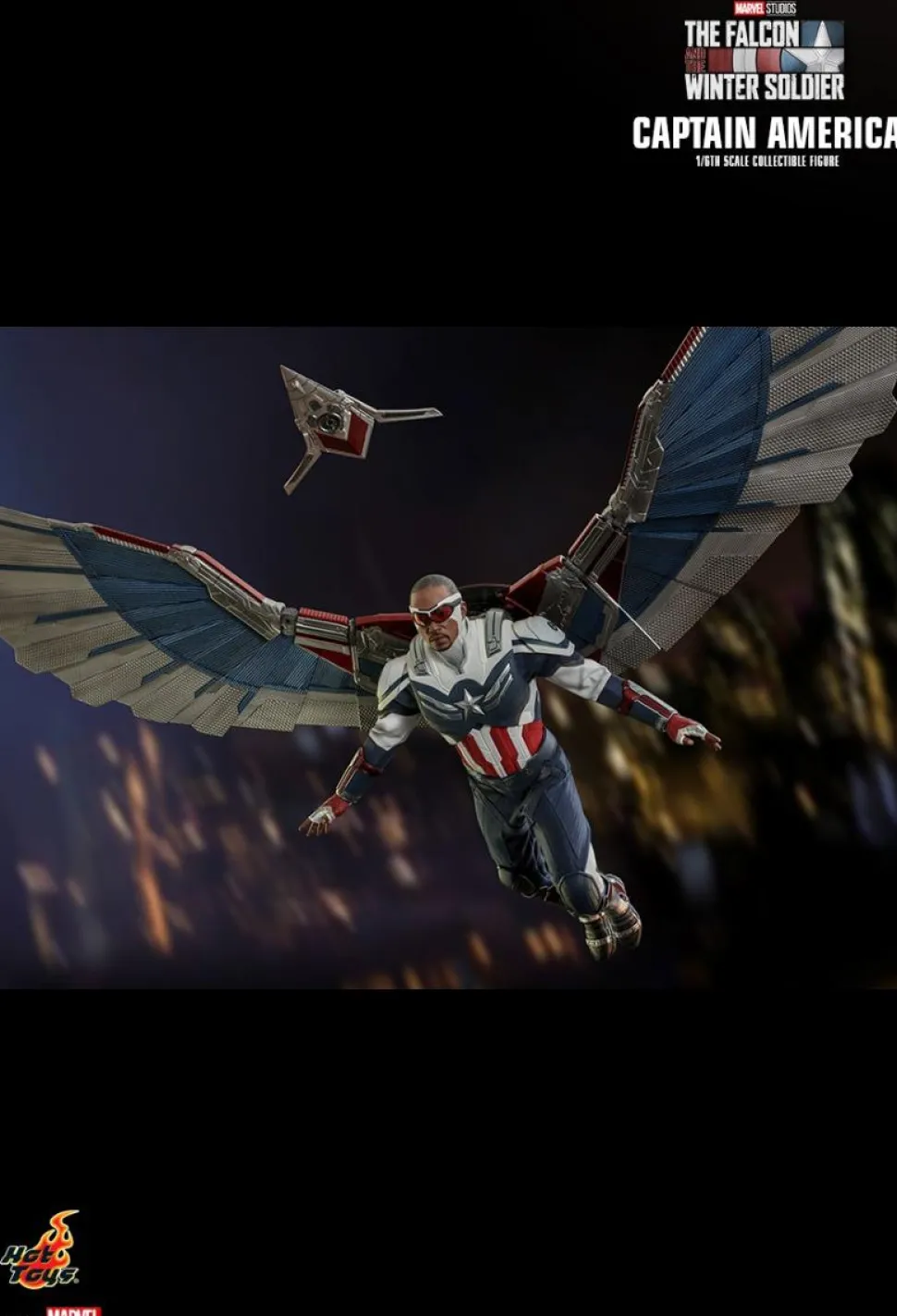 The Falcon and the Winter Soldier - Captain America & Winter Solider Hot Toys 1/6th Scale Action Figure Bundle (Set of 2)