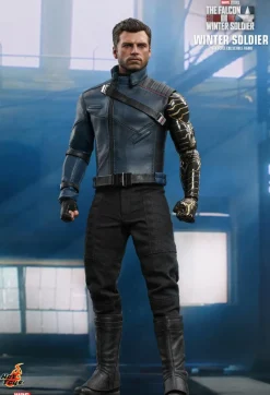 The Falcon and the Winter Soldier - Captain America & Winter Solider Hot Toys 1/6th Scale Action Figure Bundle (Set of 2)