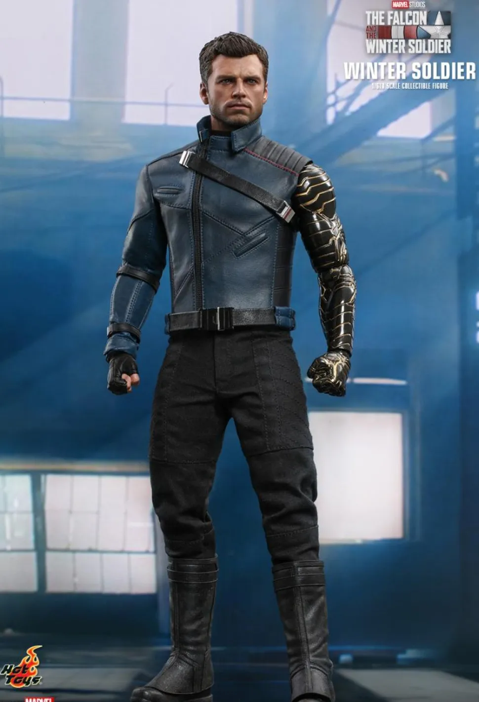 The Falcon and the Winter Soldier - Captain America & Winter Solider Hot Toys 1/6th Scale Action Figure Bundle (Set of 2)