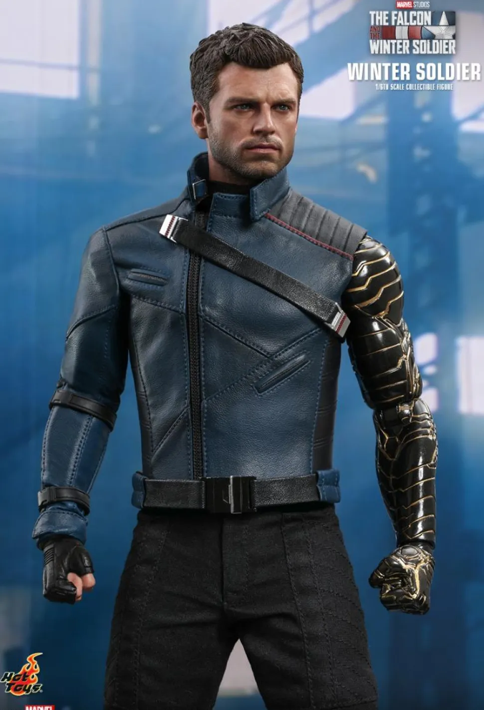 The Falcon and the Winter Soldier - Captain America & Winter Solider Hot Toys 1/6th Scale Action Figure Bundle (Set of 2)