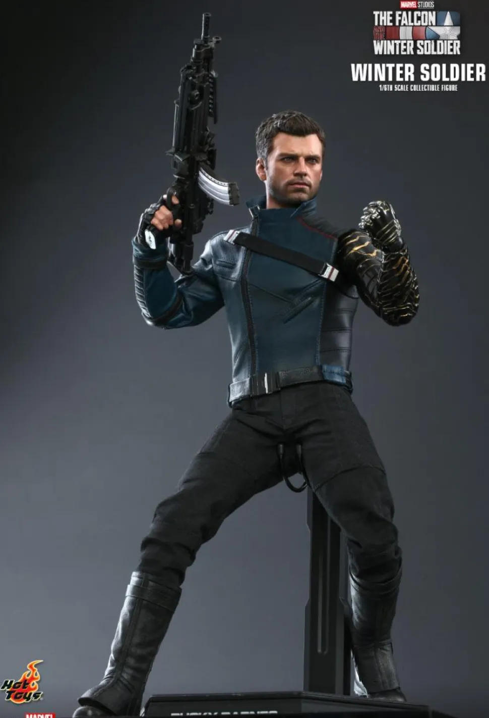 The Falcon and the Winter Soldier - Captain America & Winter Solider Hot Toys 1/6th Scale Action Figure Bundle (Set of 2)