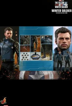 The Falcon and the Winter Soldier - Winter Soldier 1/6th Scale Hot Toys Action Figure