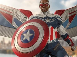 The Falcon and the Winter Soldier - Captain America Sam Wilson Complete Version 1/4 Scale Legacy Statue
