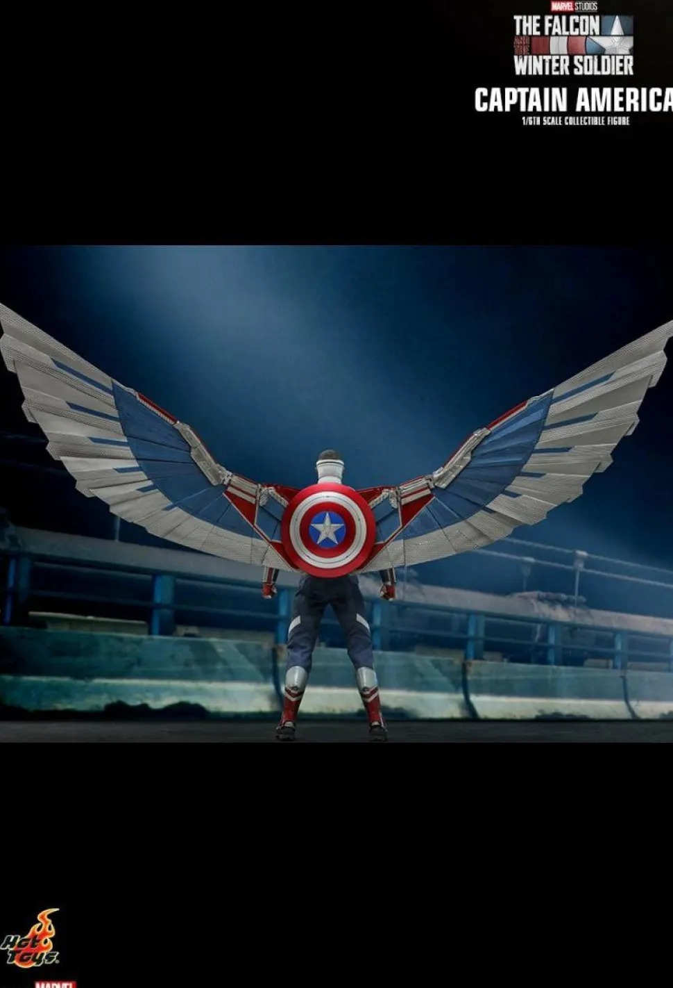 The Falcon and the Winter Soldier - Captain America 1/6th Scale Hot Toys Action Figure