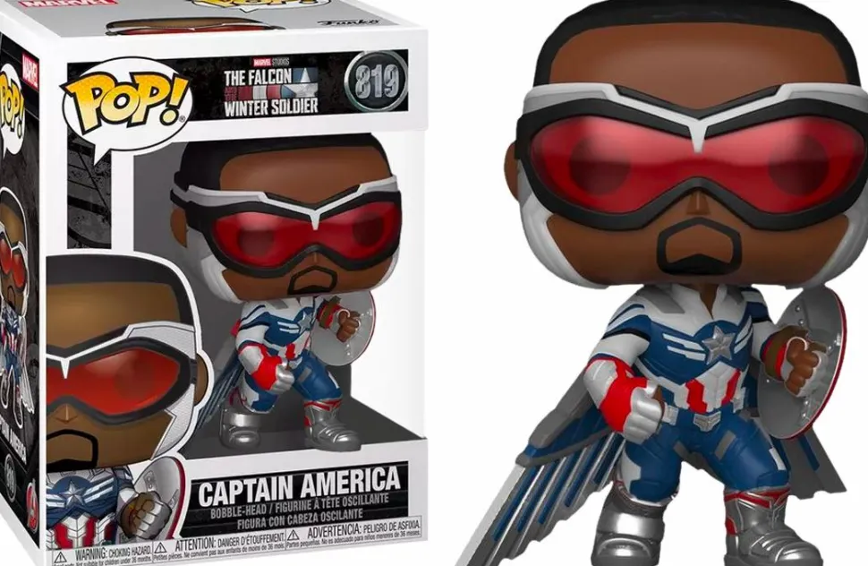The Falcon and the Winter Soldier - Captain America with Wings Pop! Vinyl Figure