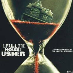 The Fall of the House of Usher (2023) - Music From The Netflix Original Series By The Newton Brothers 2xLP Vinyl Record (Seafoam Green Coloured Vinyl)