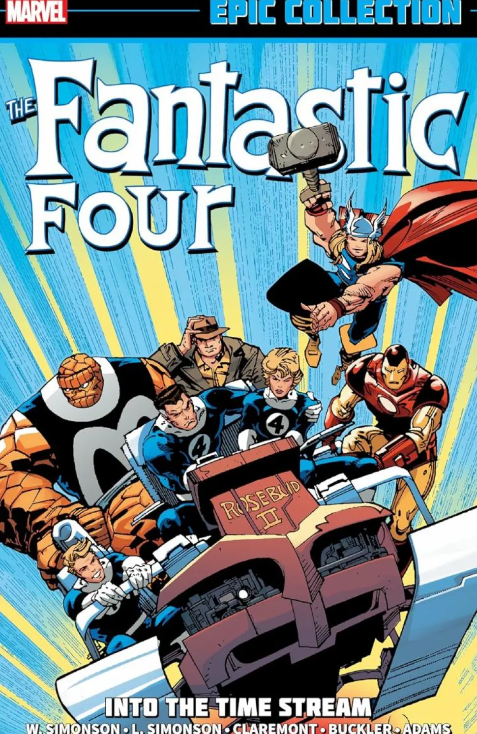 The Fantastic Four - Epic Collection Volume 20 Into the Time Stream Trade Paperback Book