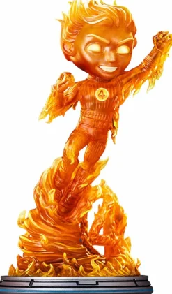 The Fantastic Four: First Steps (2025) - Human Torch MiniCo 8” Vinyl Figure