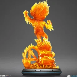 The Fantastic Four: First Steps (2025) - Human Torch MiniCo 8” Vinyl Figure