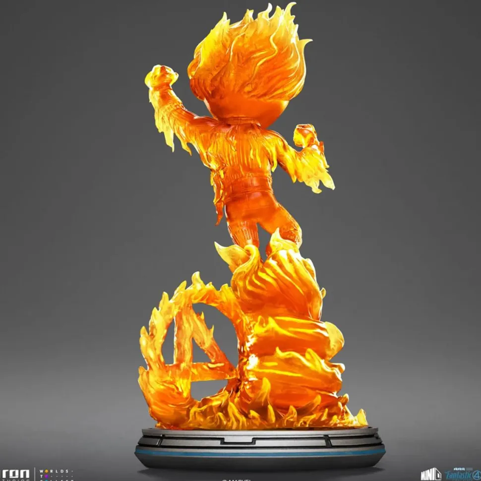 The Fantastic Four: First Steps (2025) - Human Torch MiniCo 8” Vinyl Figure