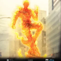 The Fantastic Four: First Steps (2025) - Human Torch 1/10th Scale Statue