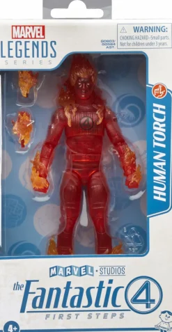 The Fantastic Four: First Steps (2025) - Human Torch Marvel Legends 6" Scale Action Figure