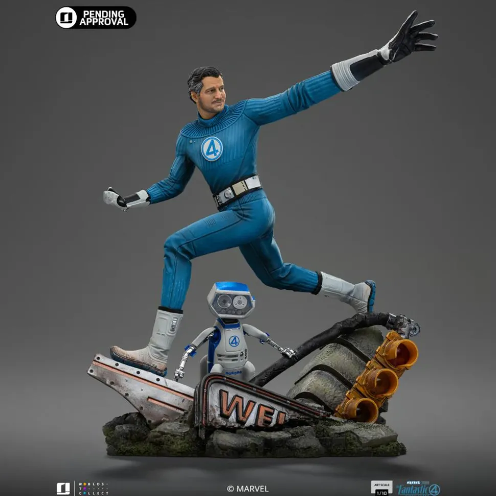 The Fantastic Four: First Steps (2025) - Mr Fantastic 1/10th Scale Statue