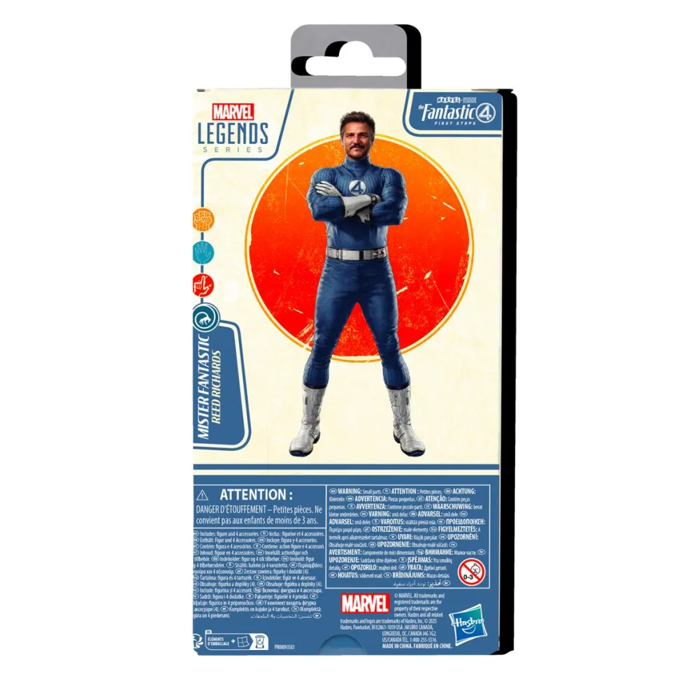 The Fantastic Four: First Steps (2025) - Mister Fantastic Marvel Legends 6" Scale Action Figure