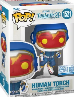 The Fantastic Four: First Steps (2025) - Human Torch in Space Suit Pop! Vinyl Figure
