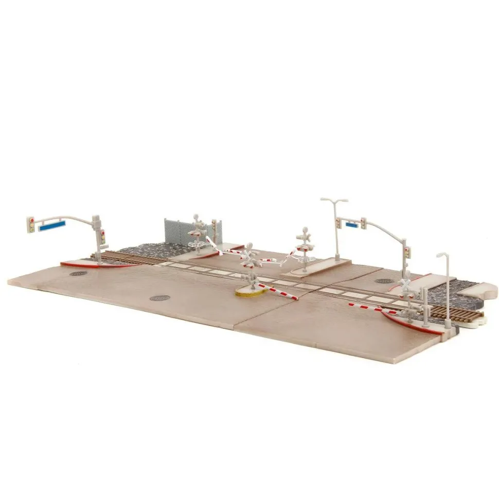 The Fast and the Furious - Final Race (Train Scene) Nano Scene 1.65" Scale Die-Cast Vehicle Diorama Playset