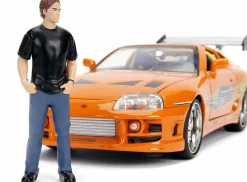 The Fast and the Furious - 1995 Toyota Supra 1/24th Scale Hollywood Rides Die-Cast Vehicle with Brian Figure