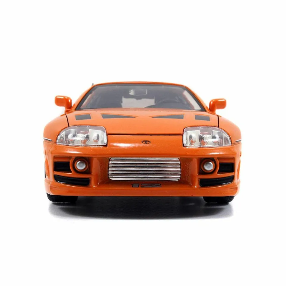 The Fast and the Furious - 1994 Toyota Supra MK IV with Brian Metals 1/24th Scale Die-Cast Vehicle Replica Model Kit
