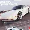 The Fast and the Furious - Mazda RX-7 FD Hot Wheels Premium Real Riders 1/64th Scale Die-Cast Vehicle Replica (2025 Mix #2)