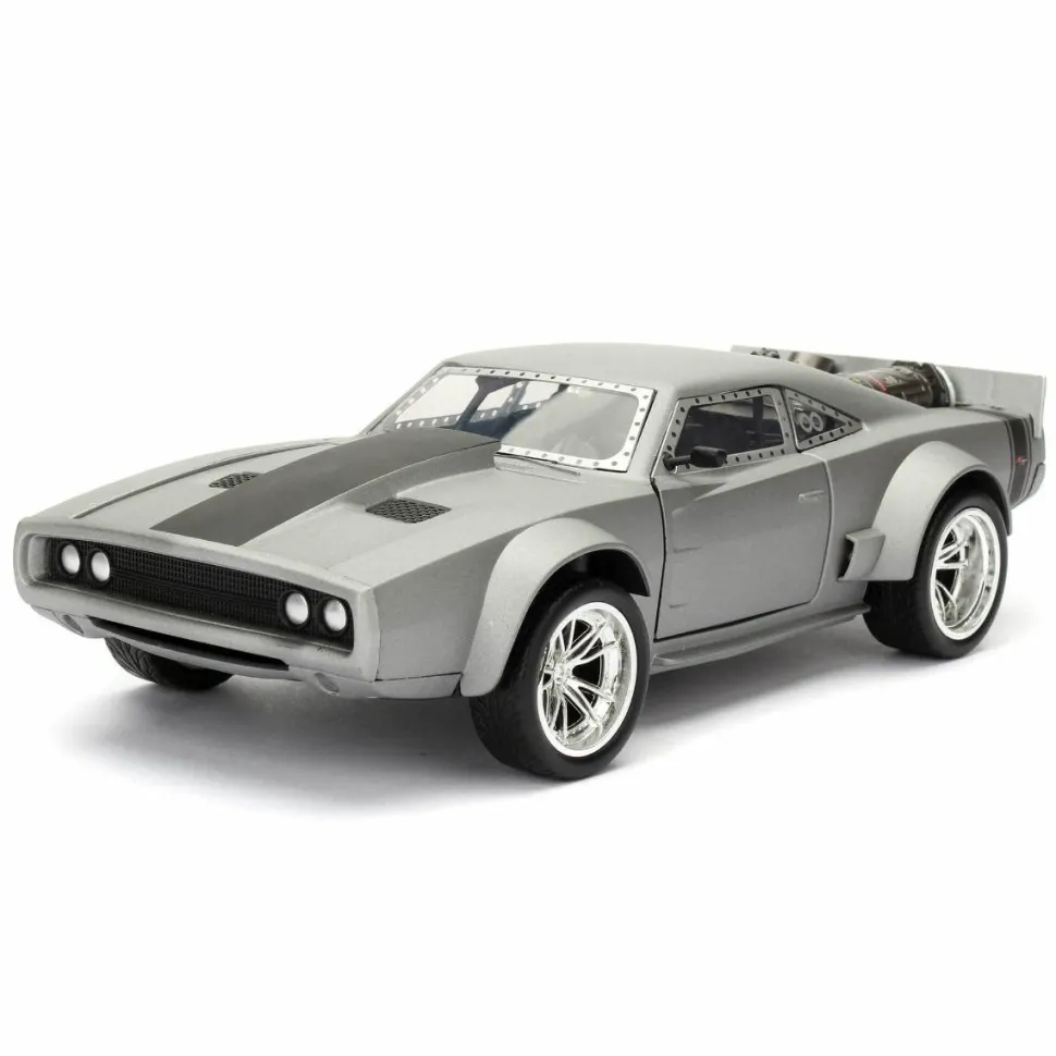 The Fate of the Furious - Dom's “Ice Charger” 1968 Dodge Charger R/T 1/24th Scale Metals Die-Cast Vehicle Replica