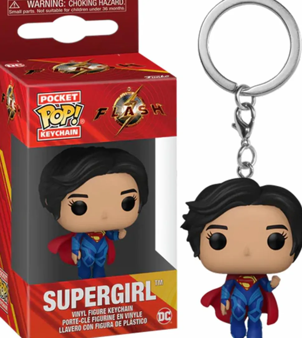 The Flash (2023) - Supergirl Pocket Pop! Vinyl Keychain