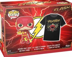 The Flash (2014) - The Flash Glow-in-the-Dark Pop! Vinyl Figure & T-Shirt Box Set