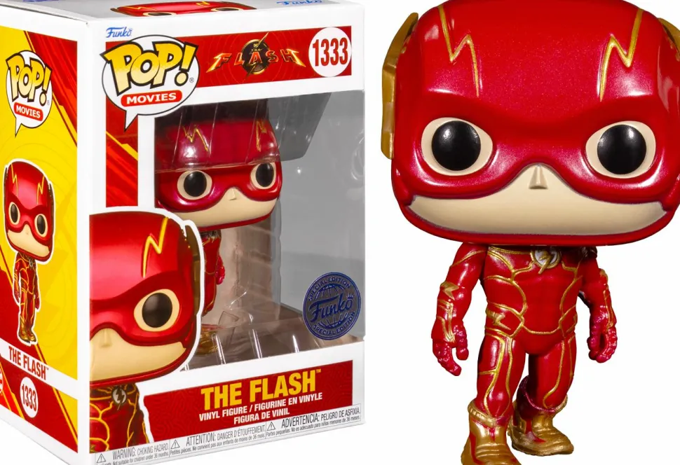 The Flash (2023) - The Flash Metallic Pop! Vinyl Figure