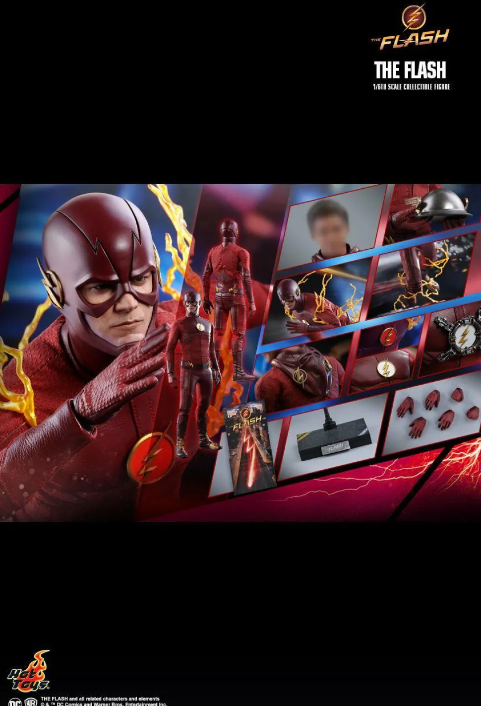 The Flash (2014) - The Flash 1/6th Scale Hot Toys Action Figure