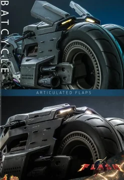 The Flash - Batcycle 1/6th Scale Hot Toys Action Figure Vehicle Accessory
