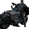 The Flash - Batman & Batcycle 1/6th Scale Hot Toys Action Figure (Set of 2)