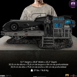 The Flash - Batmobile 1/10th Scale Statue