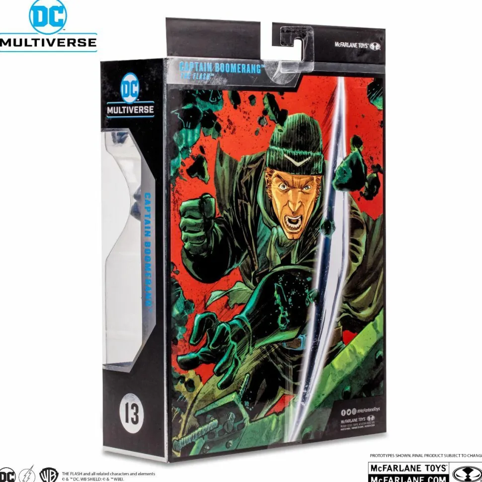 The Flash - Captain Boomerang DC Multiverse McFarlane Collector Edition 7" Scale Action Figure